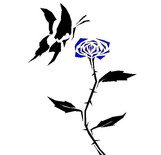 青薔薇