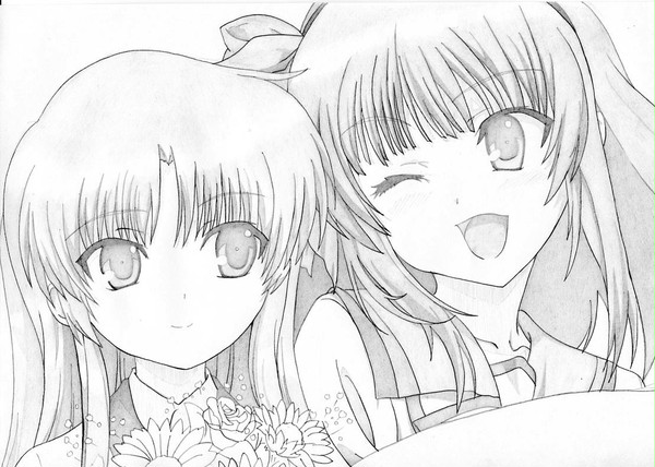 天使ちゃん＆ゆりっぺ