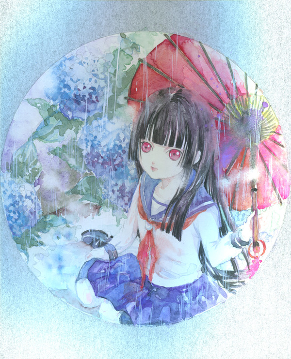 (友人のリクエストで描いた)地獄少女