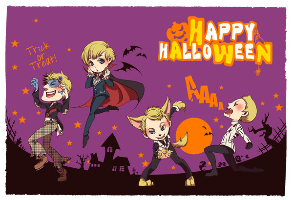 CZEとSWEでハロウィン!
