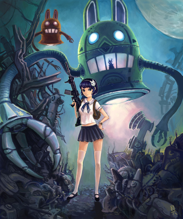 兎ロボット