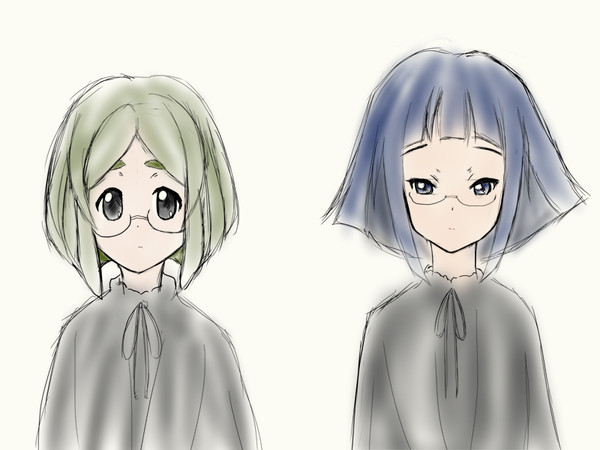 オカルト研の二人