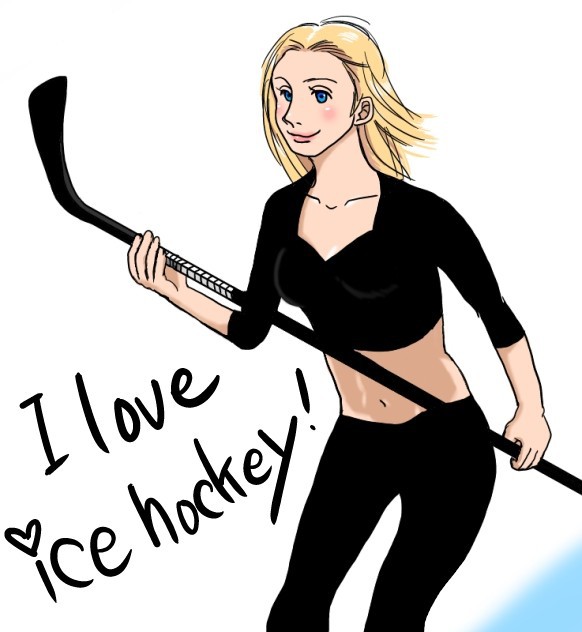 I love ice hockey!