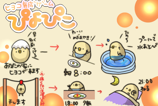 ヒヨコ育成ゲーム ぴよぴこ
