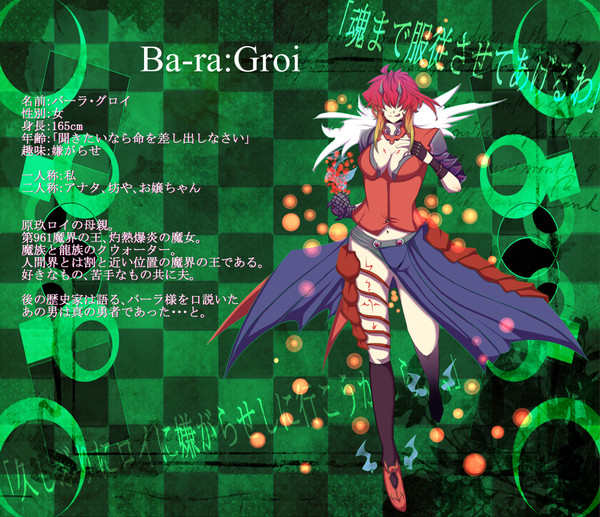 【広がる】バーラ・グロイ【キャラシの輪！】