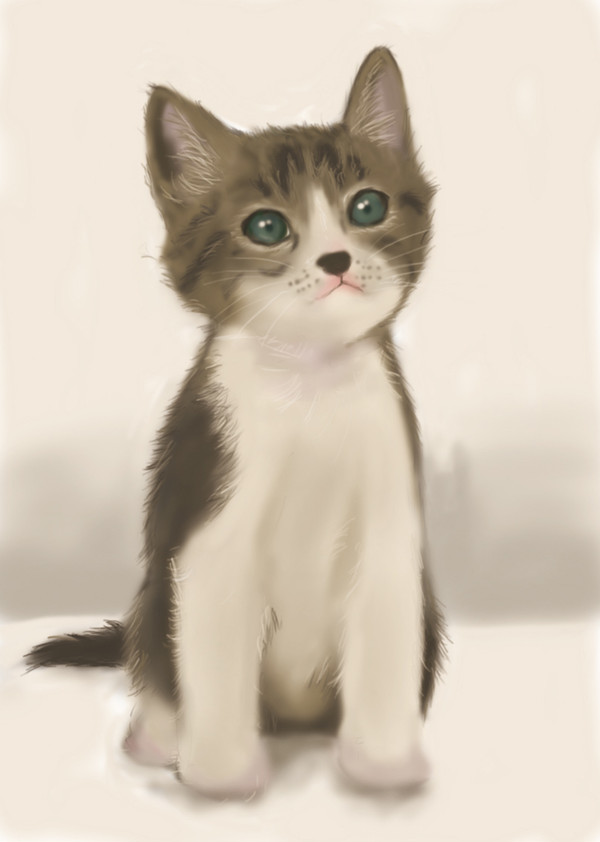 ねこ模写