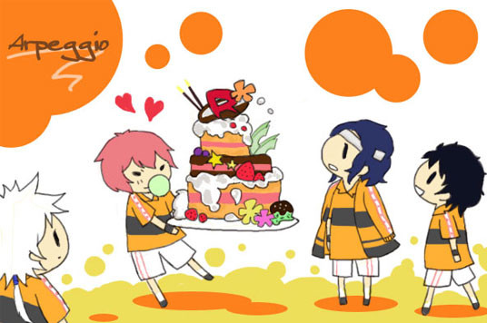 ケーキやけたよ！