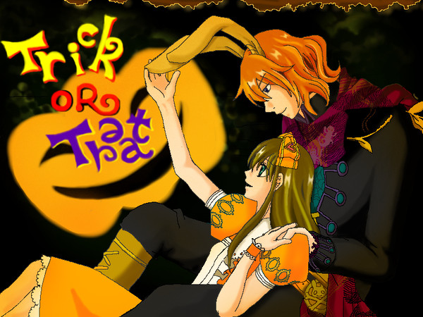 アリスとエリオット(Hallowe'en Ver）