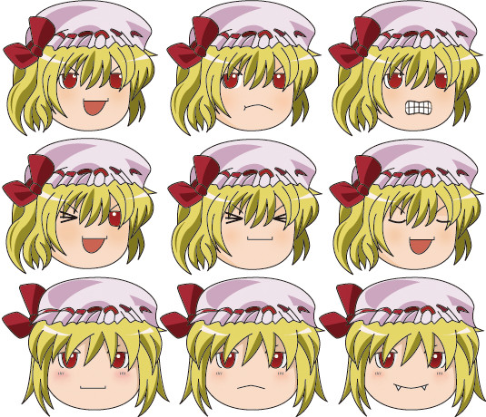 ゆっくりフラン一覧
