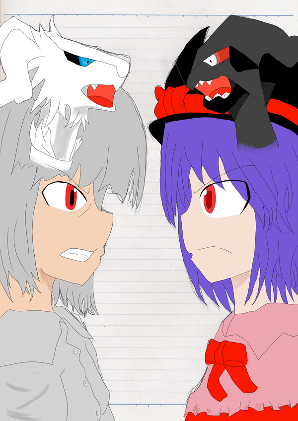 東方の火焔と雷電　完成版