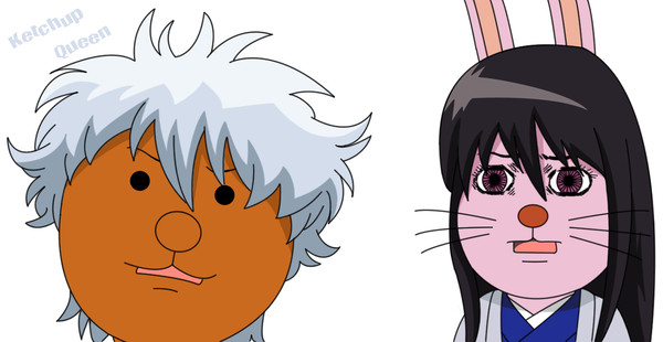 くま吉×銀さん&うさみちゃん×ヅラ