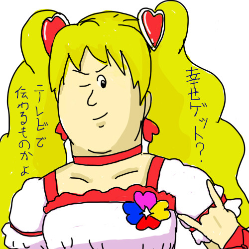 幸せゲット？テレビで伝わるものかよ