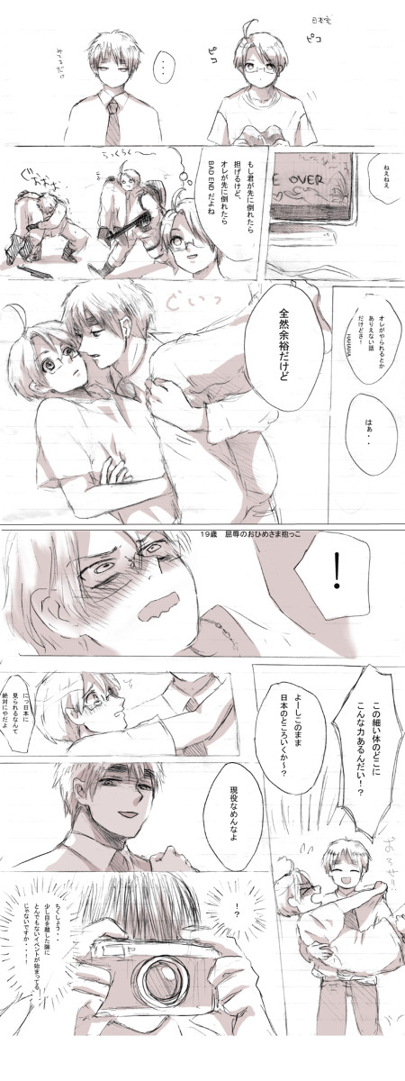 【ヘタリア/腐】よゆうです【英米】