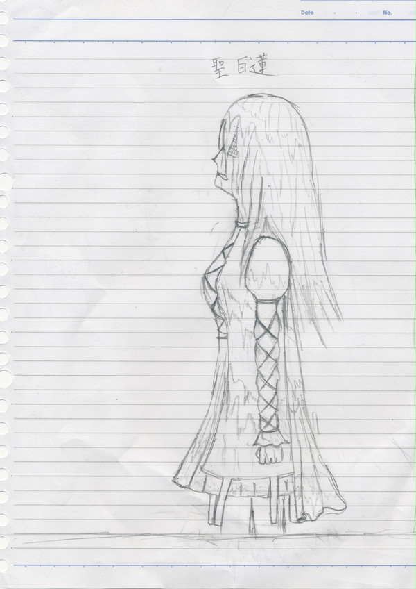 聖白蓮を描いてみた
