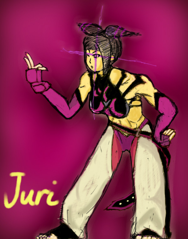 【スパ４】ハン・ジュリ【落書き】