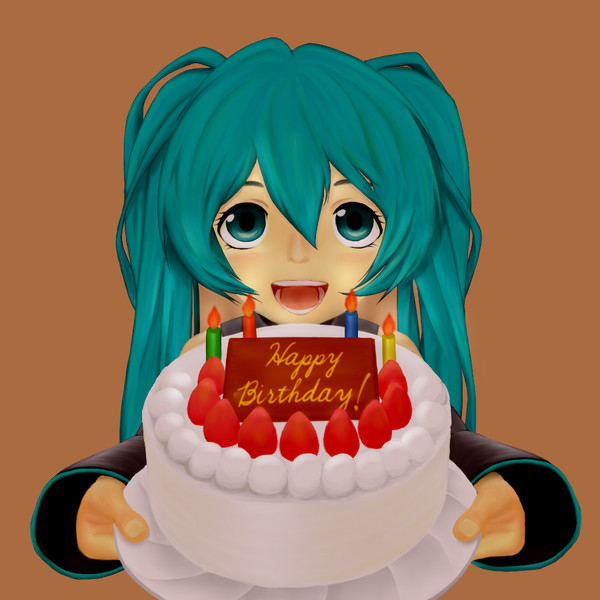お誕生日ケーキ