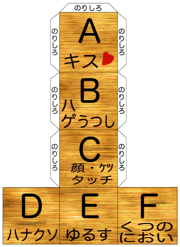 教育道具「セクハラサイコロ」一分咲き