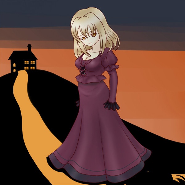 友達の誕生日をハロウィン風に呪う