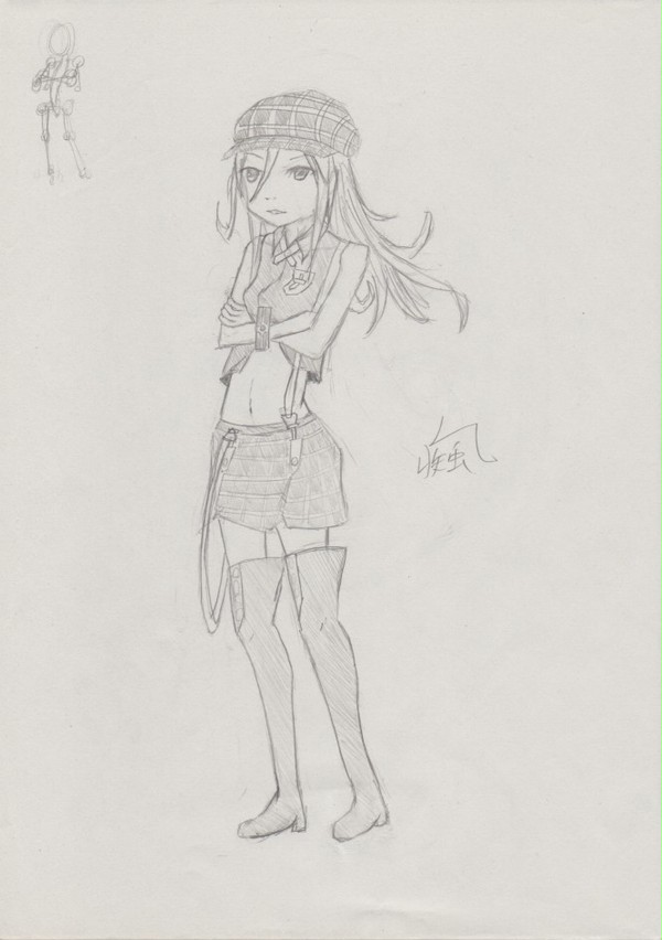 アリサさん描いてみた