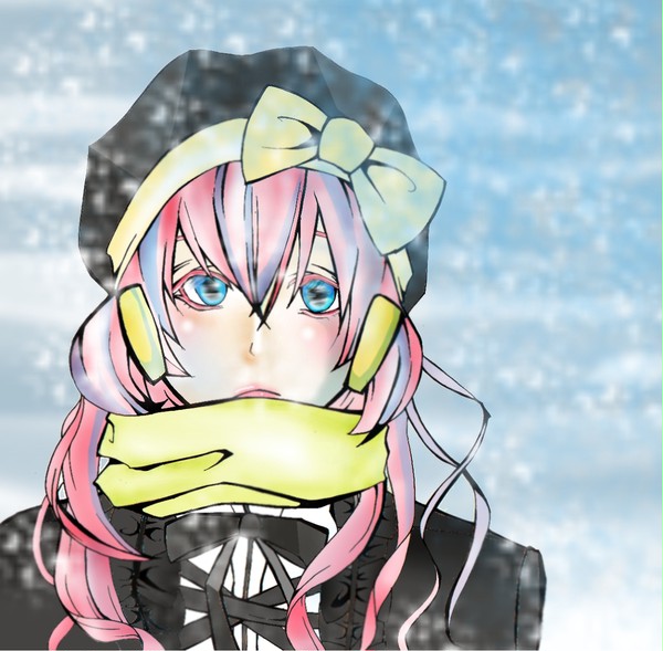 巡音ルカ　冬景色。
