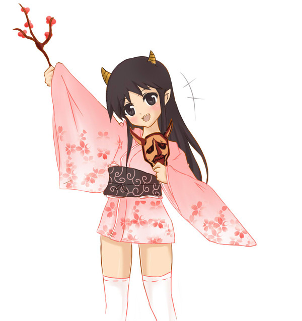 鬼子ちゃん（桜）