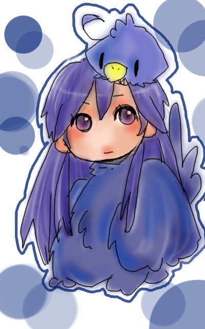 蒼い鳥ちはや