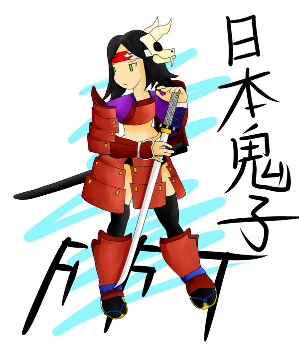【FFT風】日本鬼子かいてみた。