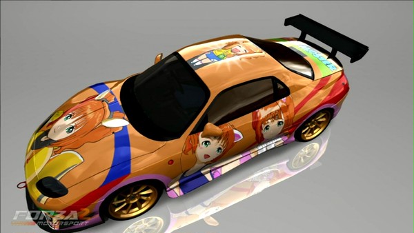Forza2 アイマス痛車 高槻やよい パイタッチVer