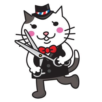 理容師にゃんこ