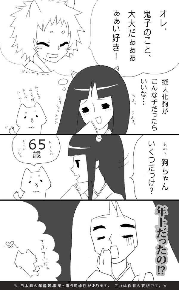【4コマ】犬