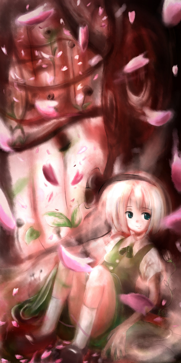 妖夢と木々
