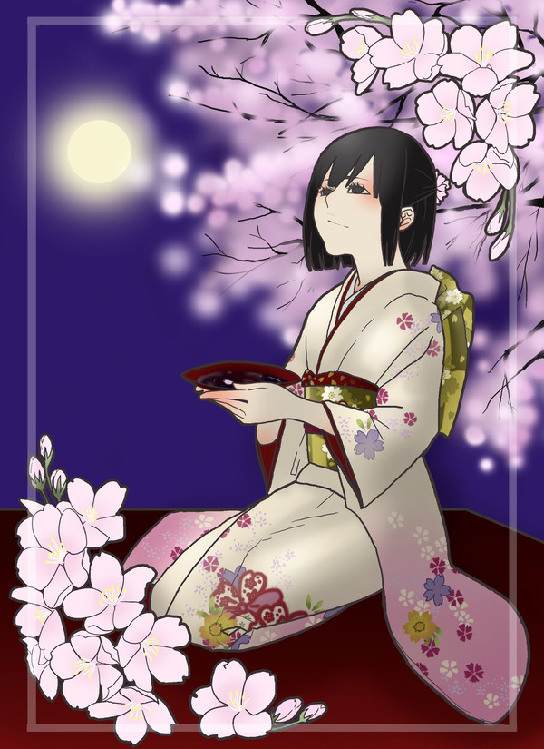 夜桜