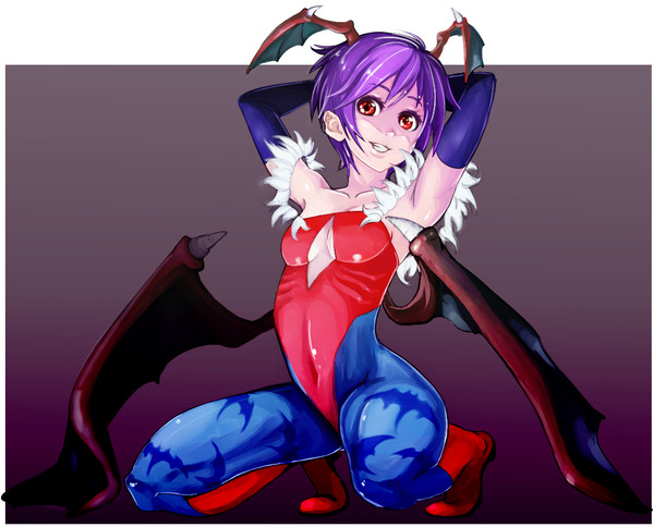 リリスが座っている絵