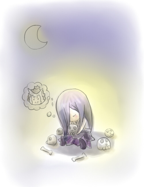 骸を数えていたら眠くなってきました…