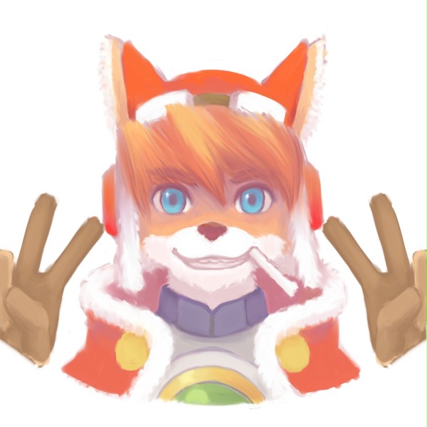 v