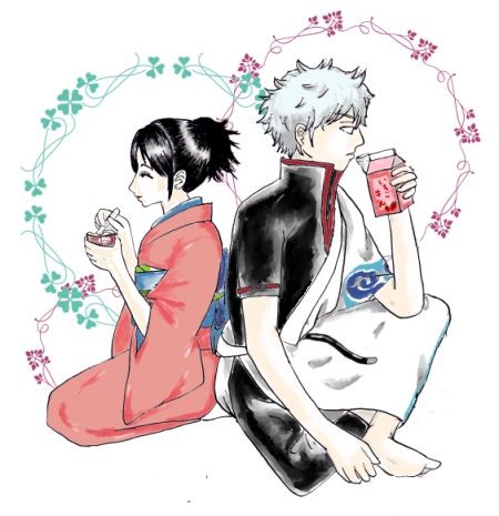 銀さんとお妙さん
