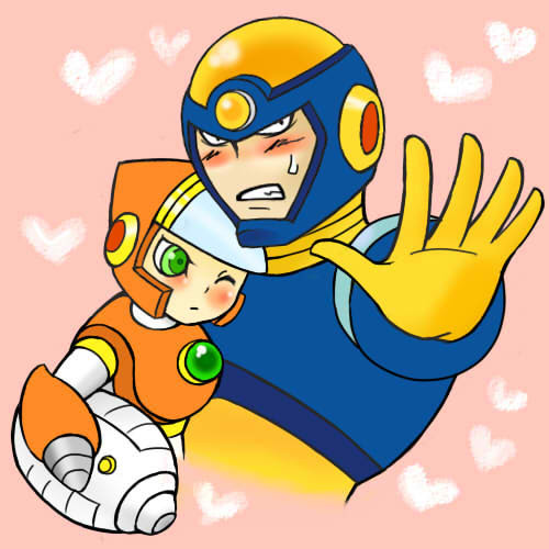 F「何見てんだよっっ///」
