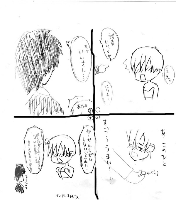 てれきゃすさん漫画