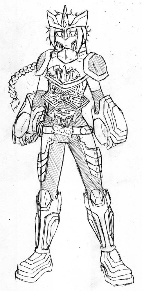 仮面ライダーオーズさん -サゴーゾコンボ-