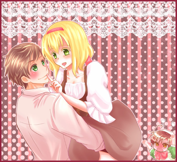【APH】キスしたろっか?【オレンジワッフル風味なトマト一味】