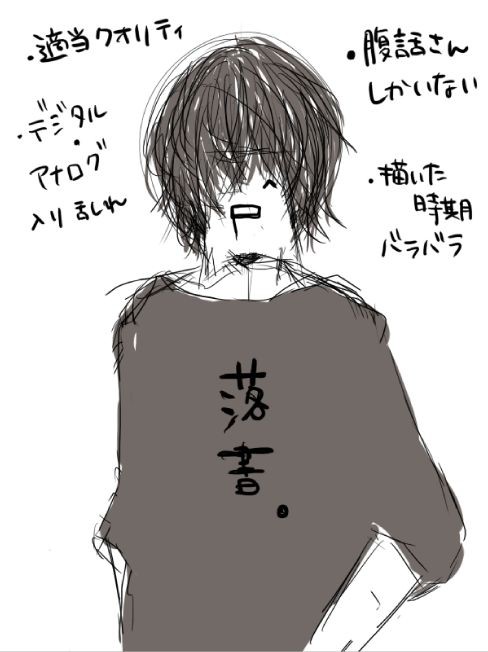 【腹話】らくがき【妄想】