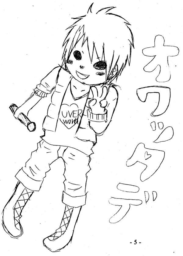 TAKUYA∞テストにらくがき（ノд｀＊）ﾉ