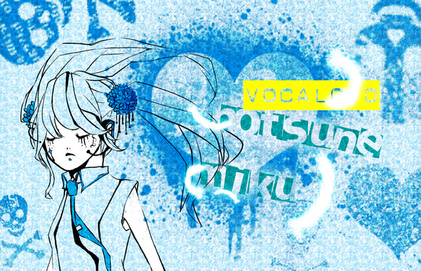 Blue Love Miku