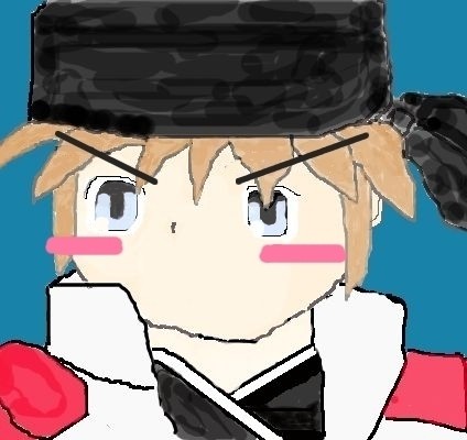キリっと照れ顔　龍久