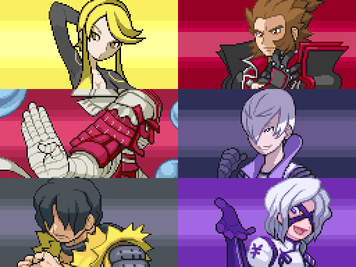 ポケモンBASARA張り合い画像・豊臣軍+α【トレス】