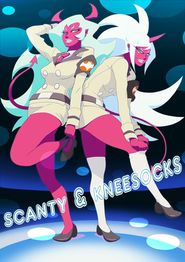 スキャンティ＆ニーソックス