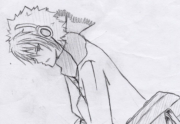 財前落書き