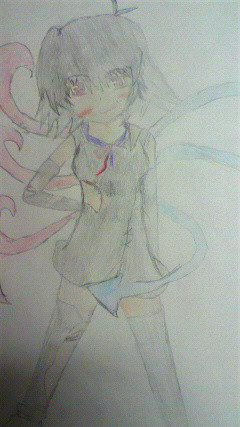 ぬえを描きたかった・・・のに・・・
