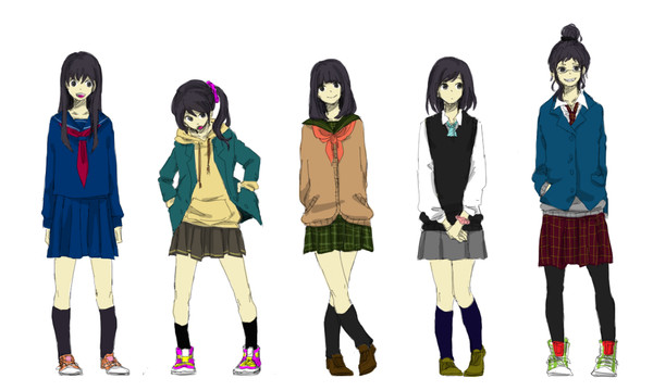 制服女子