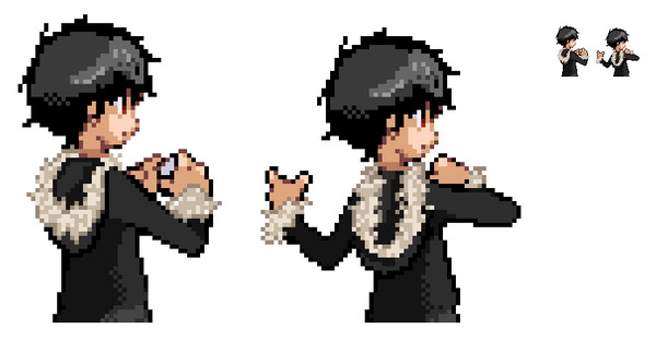 臨也 Backsprite
